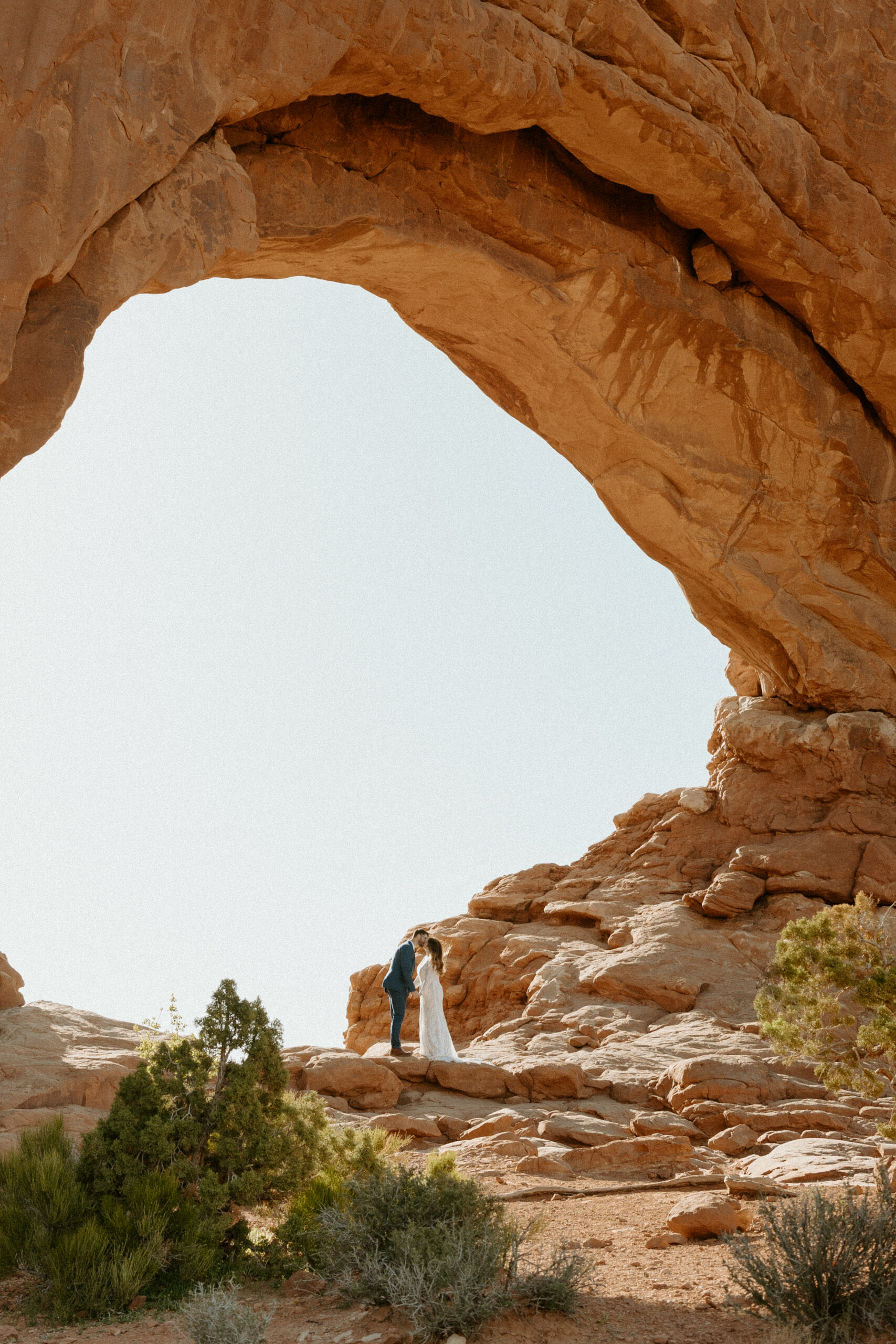Moab Elopement at Arches National Park